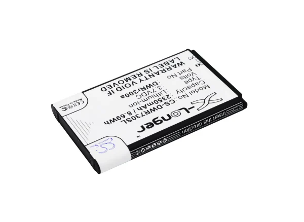 D-Link DWR-720, DWR-720 B1, DWR-730, DWR-730 B1, DWR-730 B2 Series Replacement Battery 2350mAh / 8.70Wh - Image 2