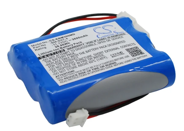 Bionet BM3, BM3 plus, BM5, Series Replacement Battery 2600mAh / 28.86Wh - Image 4