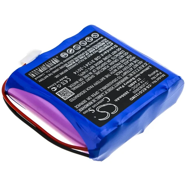 CMICS ECG-1230S Series Replacement Battery 2600mAh / 37.44Wh - Image 3