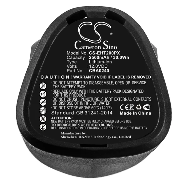 EGO CHT2001E Cordless Shrub, CHT2001E Grass Shears Series Replacement Battery 2500mAh / 30.00Wh