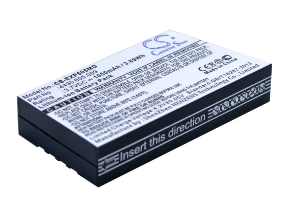 Eppendorf Easypet 3 Series Replacement Battery 1050mAh / 3.89Wh - Image 2