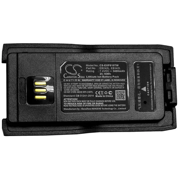 Diquea EP8000, EP8100 Series Replacement Battery 3400mAh / 25.16Wh