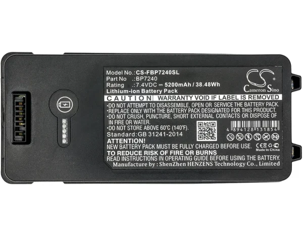 Fluke 753,754, 754 VIP1, 754 VIP2 Series Replacement Battery 5200mAh / 38.48Wh