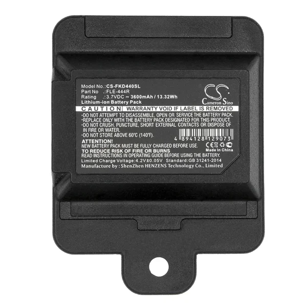 Fukuda EK-189, EK-289, EK-489DP, FLE-444R, Multiline Laser Series Replacement Battery 3600mAh / 13.32Wh