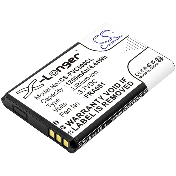 FRITZ!FON C6, C6 DECT Series Replacement Battery 1200mAh / 4.44Wh - Image 3