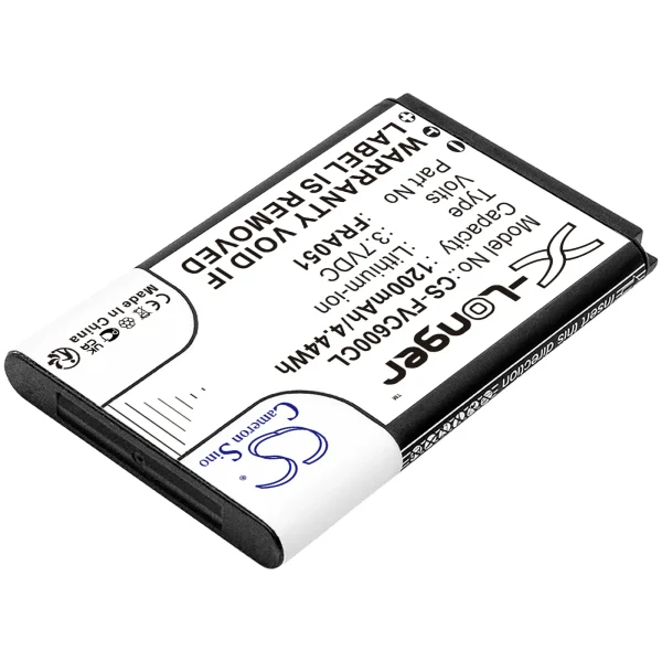 FRITZ!FON C6, C6 DECT Series Replacement Battery 1200mAh / 4.44Wh - Image 2