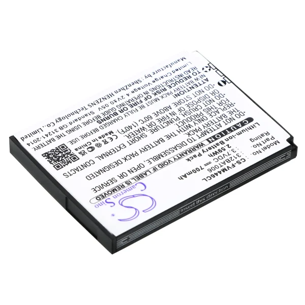 FRITZ!Fon 2000 2446, AVM 2000 2446, C4, EM25, EM325 Series Replacement Battery 700mAh / 2.59Wh - Image 3