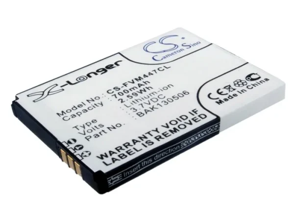 FRITZ!FON AVM 2000, AVM 2446, C4, C4 Mobilteil, C5 Series Replacement Battery 700mAh / 2.59Wh - Image 5