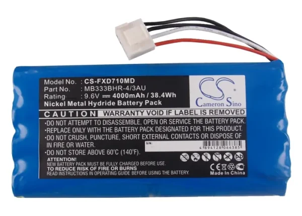 Fukuda Cardimax FX-7100, Cardimax FX-7102, Denshi CardiMax FX-7000, Denshi CardiMax FX-7101 Series Replacement Battery 4000mAh / 38.40Wh