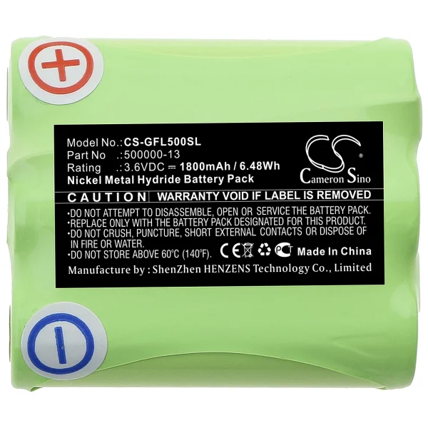 Geo-Fennel Multi-Liner FL 50, Multi-Liner FL 50 plus Series Replacement Battery 1800mAh / 6.48Wh