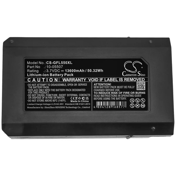 Geo-Fennel FL 500, FL 550, FLG 500, Rotationslaser FL 500, Rotationslaser FL 550 Series Replacement Battery 13600mAh / 50.32Wh