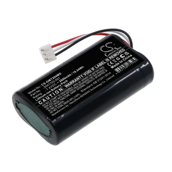 GE Mini Telemetry Transmitter Series Replacement Battery 2600mAh / 19.24Wh - Image 2