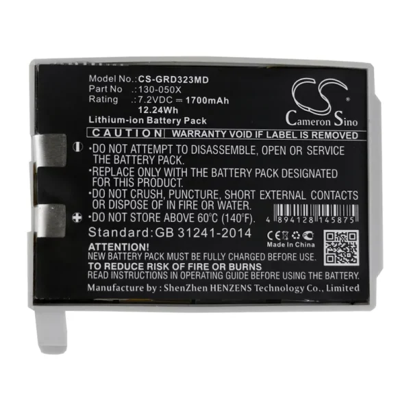 CME BodyGuard 323 Series Replacement Battery 1700mAh / 12.24Wh