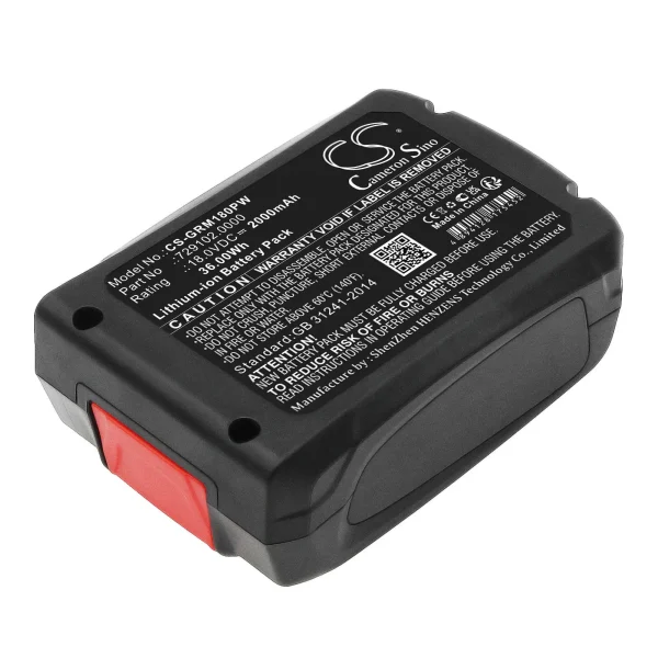 Steinel MH3 Series Replacement Battery 2000mAh / 36.00Wh - Image 2