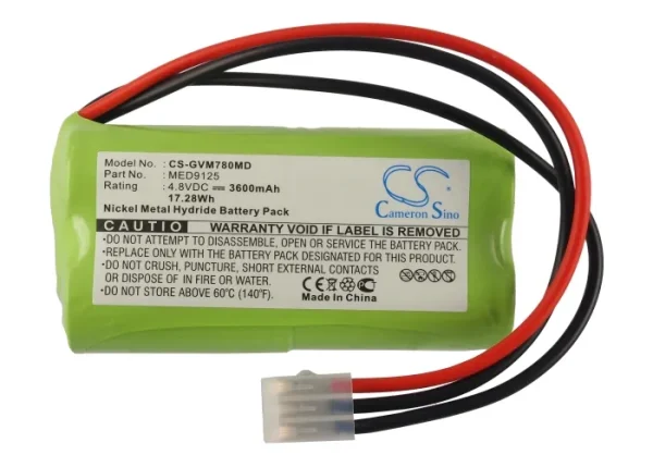 GE Datex Ohmeda Anesthesia 7800 V Series Replacement Battery 3600mAh / 17.28Wh