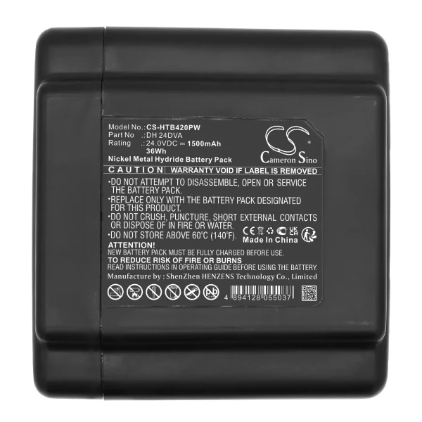 Hitachi C 7D, CR 24DV, DH 24DV, DH 24DVA Series Replacement Battery 1500mAh