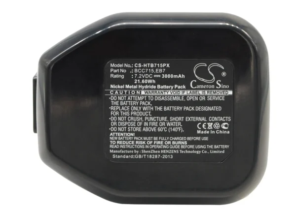 Hitachi DN10DSA, DN10DTA, DN10DVA, DN6DM Series Replacement Battery 3000mAh / 21.60Wh