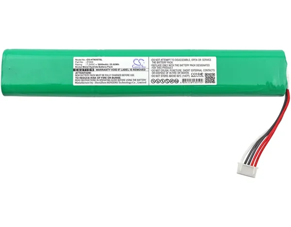 Hioki MR8875, MR8875-30, PQ3100, PQ3198, PW3198 Series Replacement Battery 3600mAh / 25.92Wh