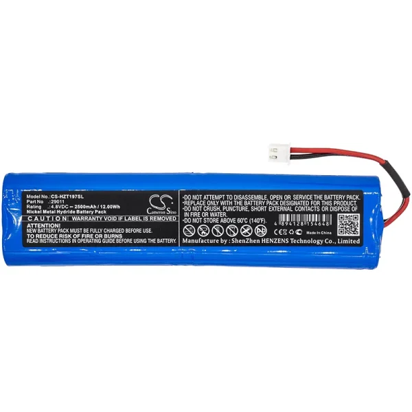 Hazet 1979-6 Series Replacement Battery 2500mAh / 12.00Wh