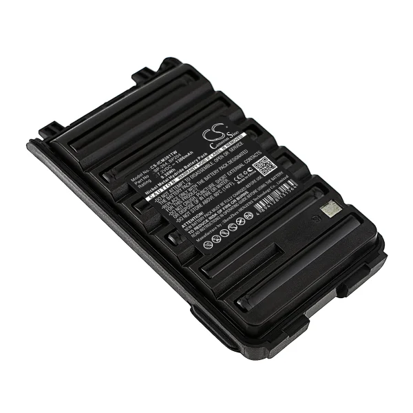 ICOM IC-F3001, IC-F3002, IC-F3003, IC-F3101D, IC-F3102D Series Replacement Battery 1300mAh / 9.36Wh - Image 4