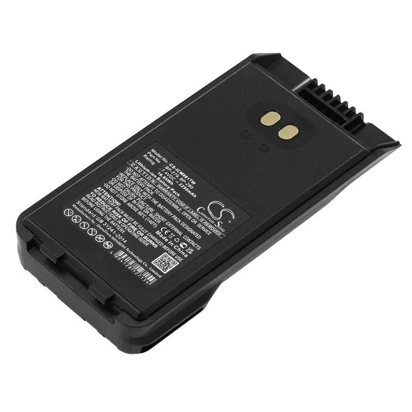 Icom F1000, F1000D, F1000S, F1000T, F2000 Series Replacement Battery 2250mAh / 16.65Wh - Image 3