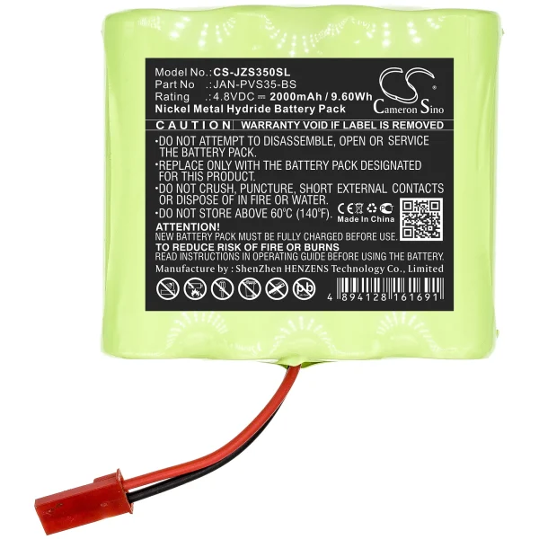 Jandy Zodiac Polaris Sol 1000 pool c, Zodiac S35 Remote Series Replacement Battery 2000mAh / 9.60Wh