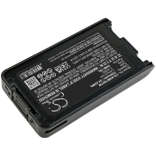 KENWOOD NX-220, NX-320, NX3200, NX3220, NX-3220 Series Replacement Battery 3300mAh / 24.42Wh - Image 4