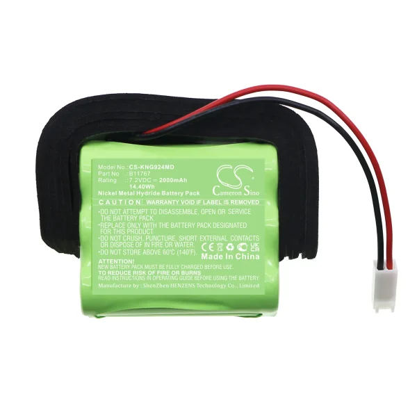 Kangaroo 924 Enteral Feeding Pump Series Replacement Battery 2000mAh / 14.40Wh