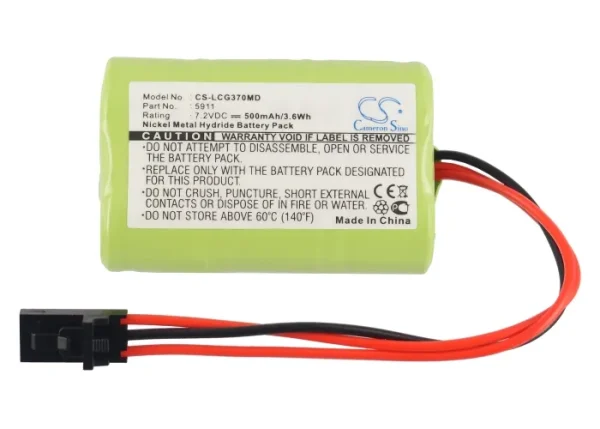 Lucas-Grayson Odiometer GSI 37, Odiometer GSI37 Series Replacement Battery 500mAh / 3.60Wh