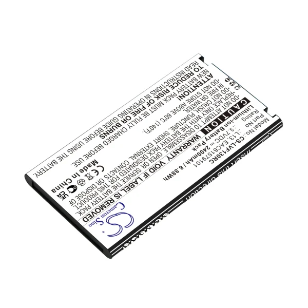 NTT Docomo AGL29141, L09C, L-09C, L13 Series Replacement Battery 2400mAh / 8.88Wh - Image 2