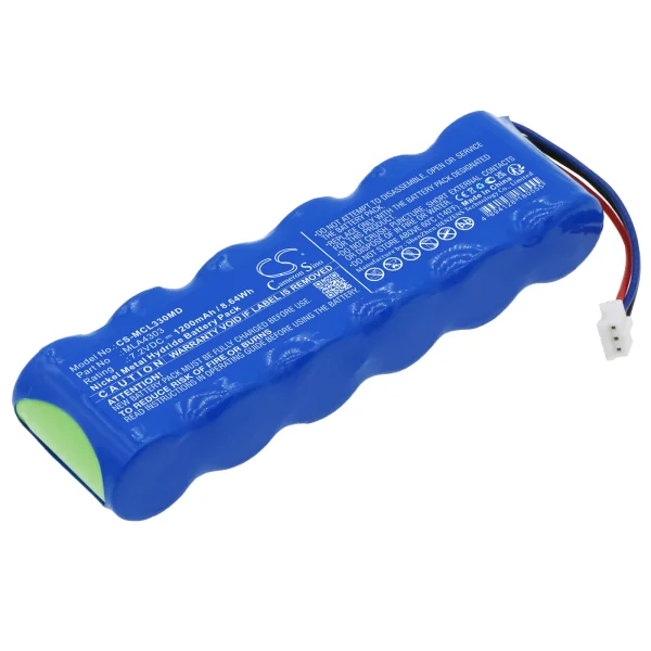 Micro Medical MicroLab 3300 Spirometer Series Replacement Battery 1200mAh / 8.64Wh - Image 2