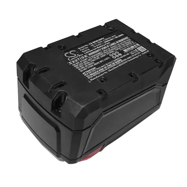 Milwaukee 0880-20,2601, 2601-21, 2601-22 Series Replacement Battery 6000mAh / 108.00Wh - Image 2