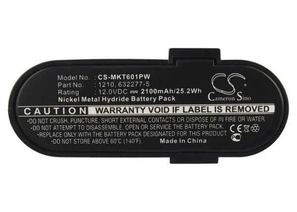 Makita 5092D, 5092DW, 6011D, 6011DW Series Replacement Battery 2100mAh/25.2Wh