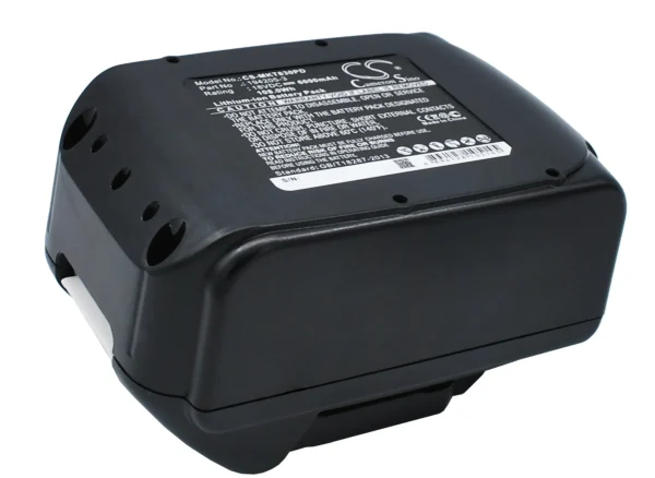 Makita BBO140, BBO180, BBO180Z, BCF050 Series Replacement Battery 6000mAh / 108.00Wh - Image 3