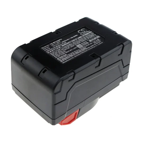 Milwaukee 0721-20, 0721-21, 0726-22, 0780-20 Series Replacement Battery 6000mAh / 168.00Wh