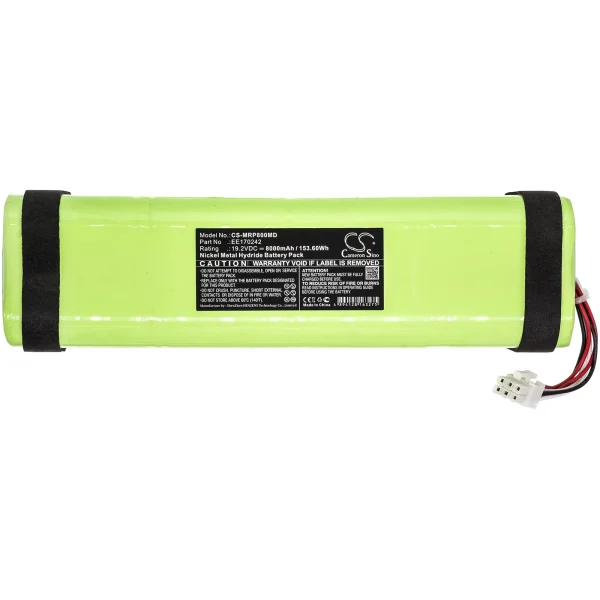 GE Mac 8 Monitor, MAC PC8 Monitor, Mac Stress Monitor, Max Personal Monitor Series Replacement Battery 8000mAh / 153.60Wh