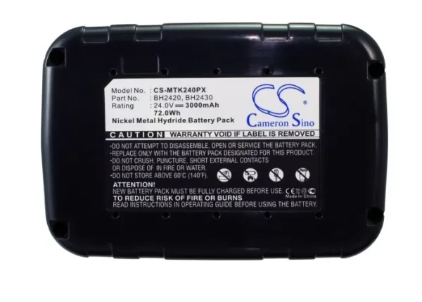 Makita BDF460, BDF460SF, BDF460SH, BDF460SHE Series Replacement Battery 3000mAh - Image 2