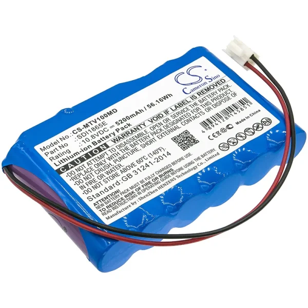 Mekics Mtv 1000 Series Replacement Battery 5200mAh / 56.16Wh - Image 2