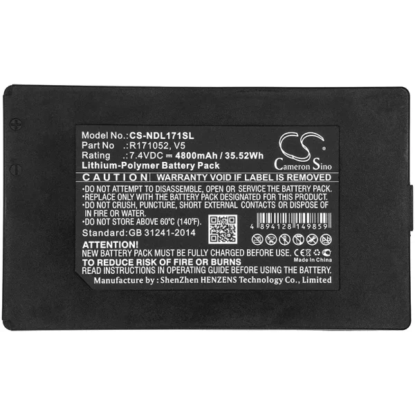 Ideal SecuriTEST IP Series Replacement Battery 4800mAh / 35.52Wh