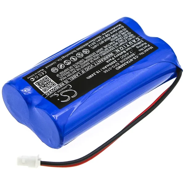 Natus Algo 3, Algo 3i, Audiometer Algo 3, Audiometer Algo 3i Series Replacement Battery 2600mAh / 19.24Wh - Image 2