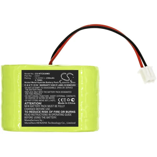 Natus CT+ Doppler, DOP CT, FreeDOP, Series Replacement Battery 230mAh / 2.76Wh