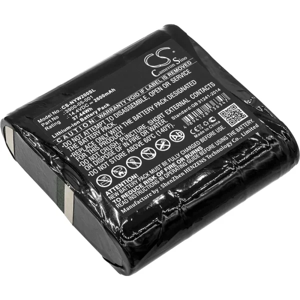 Noyes W2003M Series Replacement Battery 2600mAh / 37.44Wh - Image 2