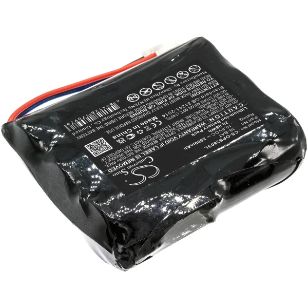 Olympus 38DL Plus Ultrasonic Thickness Series Replacement Battery 2600mAh / 28.08Wh - Image 5