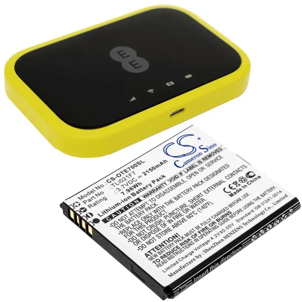 Alcatel EE70, EE70VB Series Replacement Battery 2150mAh / 7.96Wh - Image 4