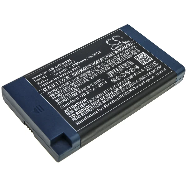 OPWILL OPT6123L, OTP6103, OTP-6103, OTP6105, OTP6123 Series Replacement Battery 1700mAh / 18.36Wh - Image 5