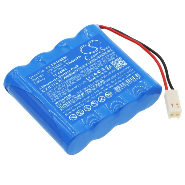 Phase Phase II, PHT6000, PHT6000-941 Series Replacement Battery 3200mAh / 11.84Wh - Image 3