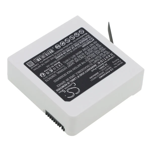 Philips 867030,867033, Intellivue MX100, Intellivue MX100 Monitor Series Replacement Battery 2600mAh / 28.08Wh - Image 2