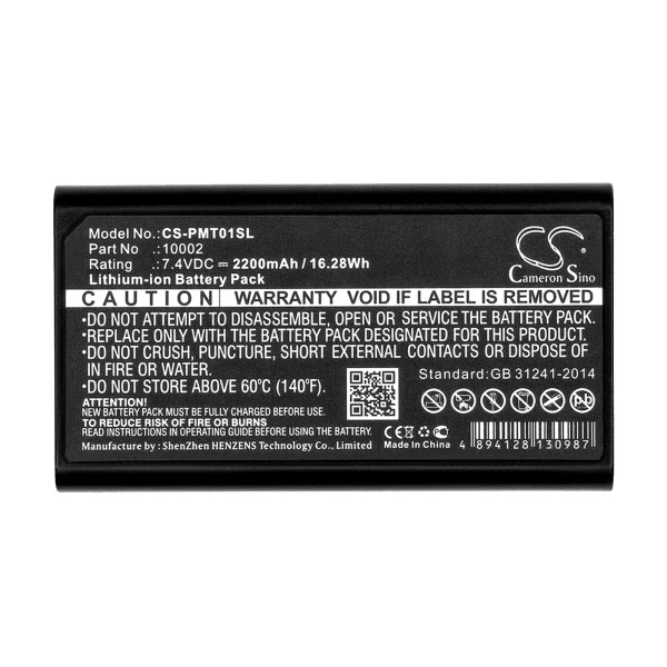 Pentax G3100-R1, GPS RTK Series Replacement Battery 2200mAh / 16.28Wh