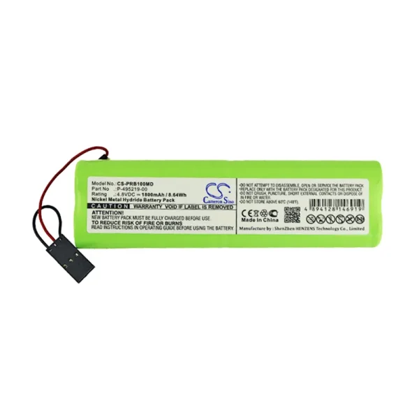 Puritan Bennett 49221900, PB100, PB700, Renaissance II Series Replacement Battery 1800mAh / 8.64Wh