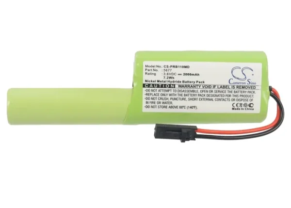 Puritan Bennett Nellcor, PB110 Series Replacement Battery 2000mAh/7.2Wh